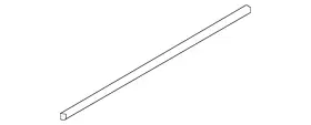 Dt1z-61253a11-b Ford Genuine Lower Weather-strip Dt1z-61253a11-b Ford Genuine Lower Weather-strip