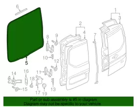 Dt1z-61404a06-g Ford Genuine Weather-strip On Body #3