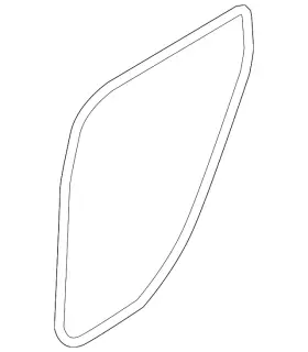 Dt4z-78253a10-a Ford Genuine Weather-strip On Body