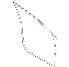 Eb3z-2620709-b Ford Genuine Door Weather-strip