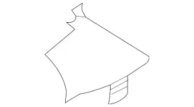 F8vz-54101c50-aa Ford Genuine Lower Seal F8vz-54101c50-aa Ford Genuine Lower Seal