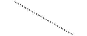 Fa1z-5820759-b Ford Genuine Lower Weather-strip