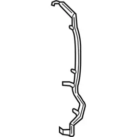 Fa1z-5825324-b Ford Genuine Front Weather-strip Fa1z-5825324-b Ford Genuine Front Weather-strip