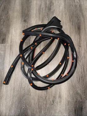 Fl341625325a Ford F-150 F-250 F-350 Rear Left Side Door Weather Strip Seal Oem 2015 - 2023