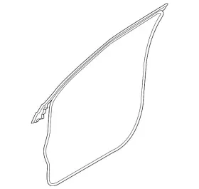 Hc3z-1820531-a Ford Genuine Door Weather-strip Hc3z-1820531-a Ford Genuine Door Weather-strip