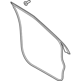 Jl1z-7820530-a Ford Genuine Door Weather-strip