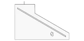 Jl1z-7820709-a Ford Genuine Weather-strip On Body