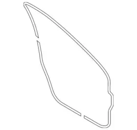 Mb5z-7820531-a Ford Lb5z-7820531-a Genuine Weatherstrip