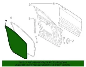 Lb5z-7820708-a Ford Genuine Weather-strip On Body #2