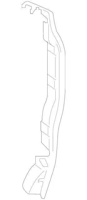 Lc5z-7820520-a Ford Genuine Front Weather-strip Lc5z-7820520-a Ford Genuine Front Weather-strip