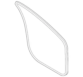 Lj6z-7820708-g Ford Genuine Weather-strip On Body