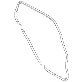 Lj7z-7825325-a Ford Genuine Door Weather-strip Lj7z-7825325-a Ford Genuine Door Weather-strip
