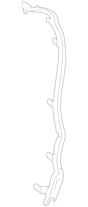 Lj7z-7825325-c Ford Genuine Front Weather-strip Lj7z-7825325-c Ford Genuine Front Weather-strip