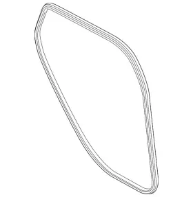 Lj7z-78253a10-c Ford Genuine Weather-strip On Body Lj7z-78253a10-c Ford Genuine Weather-strip On Body