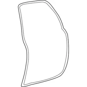 Xw7z-5425325-aa Ford Genuine Door Weather-strip