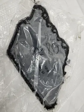 15940590 General Motors 05-13 C6 Corvette Left Door Water Deflector Diverter Moisture Seal Drivers Side