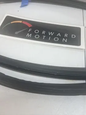 20944861 General Motors 2014 - 2019 Cadillac Cts Right Front Window Run Channel Used Oem #3