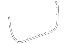 10379990 Gm Genuine Door Window Belt Weatherstrip 10379990 Gm Genuine Door Window Belt Weatherstrip