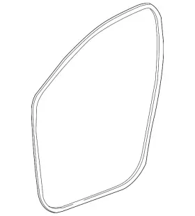 13228130 Gm Genuine Front Side Door Weatherstrip 13228130 Gm Genuine Front Side Door Weatherstrip