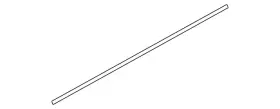 13238923 Gm Genuine Lower Weather-strip