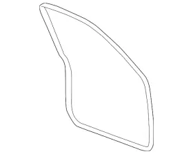15063153 Gm Genuine Passenger Side Center Pillar Weatherstrip
