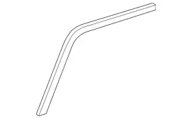 15113129 Gm Genuine Driver Side Front And Door Upper Auxiliary Weatherstrip