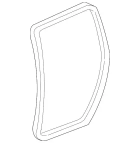 15128083 Gm Genuine Surround Weather-strip