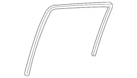 15196231 Gm Genuine Weatherstrip 15196231 Gm Genuine Weatherstrip