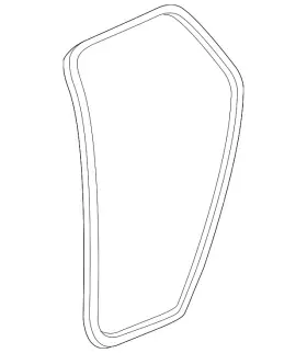 15907479 Gm Genuine Surround Weather-strip