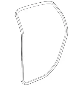 19168823 Gm Genuine Door Weather-strip Qty 1 19168823 Gm Genuine Door Weather-strip Qty 1