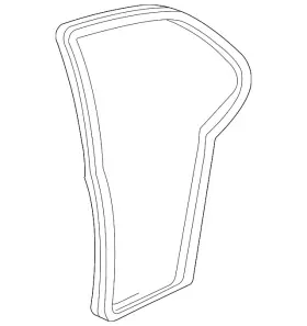 19179804 Gm Genuine Door Weather-strip Qty 1
