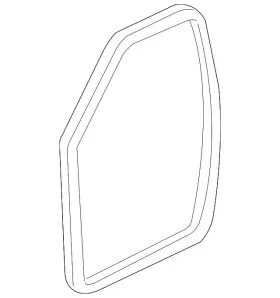 19209563 Gm Genuine Surround Weather-strip