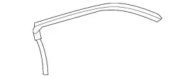 20760335 Gm Genuine Upper Weather-strip