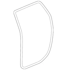 20831252 Gm Genuine Weather-strip On Body