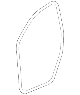 20831257 Gm Genuine Weather-strip On Body