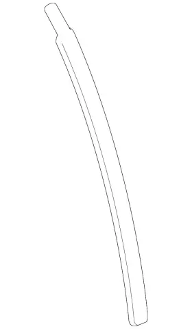 21993938 Gm Genuine Front And Driver Side Rear Door Upper Auxiliary Weatherstrip 21993938 Gm Genuine Front And Driver Side Rear Door Upper Auxiliary Weatherstrip