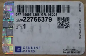 22766379 Gm New Oe Body Mounted Door Opening Weatherstrip Silverado Sierra 07-13 #2