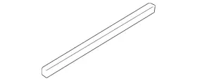 22790770 Gm Genuine Side Door Lower Weatherstrip