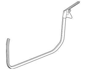 22842048 Gm Genuine Passenger Side Quarter Window Inner Belt Sealing Strip