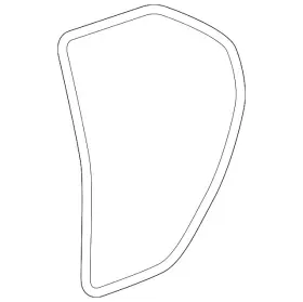 23282067 Gm Genuine Driver Side Rear Door Weatherstrip