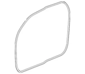 23359101 Gm Genuine Weather-strip On Body