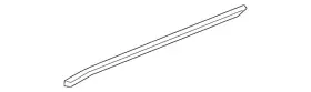23377361 Gm Genuine Front Passenger Side Door Lower Auxiliary Weatherstrip #2