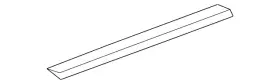 25634572 Gm Genuine Passenger Side Rear Door Lower Weatherstrip
