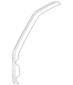 25687109 Gm Genuine Door Weather-strip