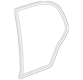 25721149 Gm Genuine F S Weatherstrip