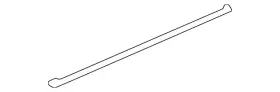 25745348 Gm Genuine Lower Weather-strip