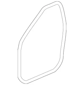 25792031 Gm Genuine Surround Weather-strip