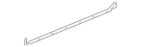 25813619 Gm Genuine Front Driver Side Door Bottom Auxiliary Sealing Strip 25813619 Gm Genuine Front Driver Side Door Bottom Auxiliary Sealing Strip