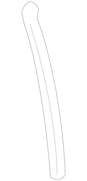 25867740 Gm Genuine Side Door Auxiliary Weather Strip #2