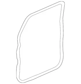 25910529 Gm Genuine Front Side Door Weatherstrip